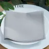 Table Napkin 20pcs Linen Napkins Polyester Diner 12inch X 12inch Handkerchief Hanky Wedding Party Supply Birthday Banquet 30cm X 30cm 231013