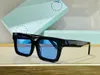 Moda w okulary przeciwsłoneczne projektant biały luksus dla mężczyzn i WO w stylu 40001 klasyczny gruba płyta czarna kwadratowa rama okulary VQPR FPUM