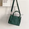 Çapraz Vücut Torbaları Sonbahar ve Kış Mini Mini Stil Tarzı Kadife Çanta Çanta Basit ve Edebi Omuz Crossbody Çanta Kadınların Omuz BagstylishDesignerbags