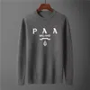 Swater bluza z kapturem męski projektant Allover List Quality Technlety Swetery Wydrukowano Otton Knit Crewneck Mężczyzn Kobiet List Paris Sportswear Więcej stylów Wybierz