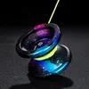 Spinning Top Yoyo Professional Competition Metal Yo Factory with 10 Ball Bearing Alloy Aluminum High Speed Unresponsive Toys for Kids l231012