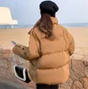 Trenchs de femmes manteaux 2023 automne hiver vestes lâches parkas veste décontractée femme épaisse chaude parka de haute qualité doudoune rembourrée