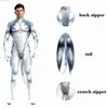 Temadräkt Halloween Carnival Party Jumpsuit hela kommer djurkatter med svans zentai kostym bodysuit cosplay fitness outfit kläder t231013