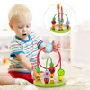 Apprentissage Toys Montessori Baby Booden Roller Coaster Berge Maze Toddler Early Educational Puzz Math Math Toy for Children 1 2 3 ans 231013