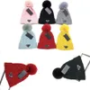 Klassisk designer Fall/Winter Fedora Hot Men's and Women's Fashion Universal Knit Hat Fall Wool Outdoor Warm Hairball Hat