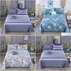 Sheets & Sets 104 Cotton Fitted Sheet With Elastic Bands Non Slip Adjustable Mattress Ers For Single Home Garden Home Textiles Bedding Ottzk