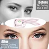 Eyelash Curler Portable Electric Heated Comb Eye Lash Perm Long Lasting Eyelashes Curls Thermal Makeup Tool 231012