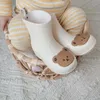 Buty Kids Cartton Bear Bunny gumowe buty deszczowe Dziewczęta kostki deszczowe wodoodporne buty okrągłe palce wodne buty 231012