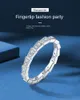 Bague en os de serpent de luxe classique de haute qualité, meilleure vente de créateurs pour femmes, bague en diamant Moissanite en argent sterling S925 pour mariage, saint-valentin