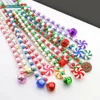 Christmas Decorations 24/36/50pcs Curly Candy Christmas Ornaments Red White Picks Bells Lollipops for Xmas Tree Topper Decor Home Crafts Party Navidad 231013