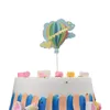 Bakeware Tools 4 PCS Airplane Decor Ballon Cake Decoration Party Topper tredimensionell baby