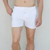 Herenshorts Wit Atletische herentraining Skinny 3-delig zweet Effen kleur Verschillende kleuren beschikbaar