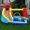 Inflatable Castle Outdoor Water Jumping Castle Slide Park For Kids Children Park Toys Bounce House with Blower Jumper for Kids Indoor Outdoor Play Fun Small Gifts