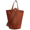 Дизайнерская сумка через плечо большой вместимости. Новинка 2023 года, осенняя сумка через плечо, портативные сумки-ведра, стильные дизайнерские сумки.