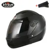 خوذات ركوب الدراجات عالية الجودة خوذة للدراجة النارية ABS Cascos Para Moto للجنسين على الطريق Motocycle DOT 231012