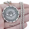 Pendentif Colliers Collier grec pour hommes Claddagh Heart Love Style irlandais Engagement et BFF Amitié Souvenir Cadeau Bijoux