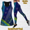 Kobiety legginsy sportowe i dwuczęściowe zbiór komfortowej siłowni zestawy fitness xs-8xl