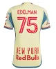 New York Red 23 24 koszulka piłkarska Omir Fernandez Frankie Amaya Tom Barlow Dru Yearwood Dylan Nealis Hassan Ndam Lewis Morgan Ronald Donkor Ibrahim Kasule Bulls Home