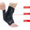 Ayak bileği desteği Dantel Up Spor Ağrısı Yaralanma Güvenliği Elastik Aşil Tendon Destek Pad Koruma Çalışıyor Ayarlanabilir Dengeleyicisi Ayakkabı Brace 231010