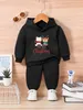 Ensembles de vêtements de Noël pour bébés garçons nés automne mode imprimé bonhomme de neige cerf haut à manches pour pantalons tenue pour tout-petits 0 36 m 231012