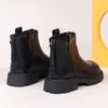 Boots Children's 2023 Princess For Kids Non Slip Outdoor Shoes Girls Spring Autumn Leather Short Handing Student 231012