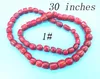 Collier ras du cou classique en corail rouge naturel, bijoux de mariage pour hommes africains