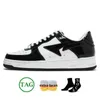 Designer APES STA Chaussures Casual Nouveau SK8 Low Cuir Verni Noir Blanc Bleu Gris Rouge Rose ABC Camo Camouflage Skateboarding Hommes Femmes Sports