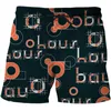 Shorts pour hommes pantalons courts pour homme été motif abstrait plage 3D Boardshorts hommes vêtements de baisse