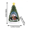 Decoratieve beeldjes Kerstboom Muziekdoos DIY-montageset Feestelijke decoratie