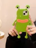 Frog mobile phone case for iPhone14promax funny 13 stereo12 mobile phone case L2310/12