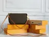 Blomma mini axel plöjor designer kvinna handväska läder messenger söta härliga väskor