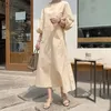 Urban Sexy Dresses Autumn Casual Solid Sundress Zanzea Elegant Women's Puff Sleeve A-Line Dress Female Stylish Party Dresses S- Work ol Vestido7 231012