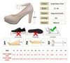 Sukienka Buty Spring Gold High Heels Platforma Kobieta Pumps Autumn Luxury Crystal Kids Ctrap Wedding But Tacones Mujer Silver Pink 31-43 231012