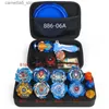 Spinning Top Beyblade Burst Gyro Portable Toolkit Set with Transmitter Duel Disk Children's Birthday Gifts Gyro Toy Q231013