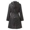 Damen-Trenchcoats, Outdoor-Regenjacke für Damen, leichter langer Regenmantel mit Kapuze, Windjacke, Herbstkleidung