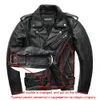 Couro masculino falso maplesteed clássico jaquetas de motocicleta jaqueta masculina 100 couro natural grosso moto manga inverno 6169cm 8xl m192 231012