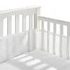 Trilhos de cama berço guarda-lamas berço decoração do quarto das crianças bebê nó design nascido 231013