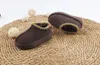 Småbarn Tasman II tofflor Kids Tazz Baby Shoes Chesut Fur Slides Sheepskin Shearling Classic Ultra Mini Boot Winter Mules Wool CG