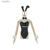 Theme Costume ROLECOS Anime Sakurajima Mai Cosplay Come Christmas Women Black Sexy Jumpsuit Rascal Does Not Dream of Bunny Girl Senpai CosL231013