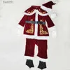 Costume a tema Arriva Cos Abbigliamento natalizio Abito da donna Set M-6XL Natale arriva per coppie Babbo NataleL231013