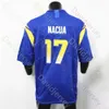 Camisa de futebol personalizada Cooper Kupp Aaron Donald Matthew Stafford Stetson Bennett IV Kyren Williams Cam Akers Puka Nacua Atwell Higbee Faulk Dickerson Mulheres Juventude