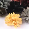 Flores decorativas 10 pçs chiffon cabelo artificial roupas fazendo acessórios rosa flor grinalda decorações de natal diy artesanato