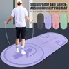 حصيرة اليوغا nonslip mat tpe حبل القفز حبل تخطي الأرضية للمنصات الرياضية وسادة صامتة سميكة 6 مم كثافة عالية 231012