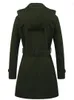 Women's Wool Blends Autumn and Winter Women Woolen Coat Hooded Tweed Jacket for Women 231013