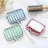 Bathroom Draining Soap Dish Wheat Straw PP Drainage Soap Box Storage Boxes Kitchen Tub Sponge Cup Rack Soaps Drain Holder TH1130