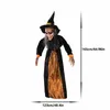 1pc Halloween Decoration Witch Voice Control accessoires Ghost Festival Haunted House Bar Toys Horror Toys Electric Lumin Sanging Ghost