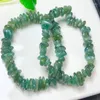 Braccialetti di collegamento Braccialetto di lepidolite verde naturale Braccialetto di gioielli di cristallo con pietre preziose di moda per donne Guarigione Regalo di festa della Boemia 1 pz