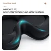 Máscaras de sono 3D Máscara de sono Blindfold Sleeping Aid Eye Máscara de espuma de memória macia Máscara facial Eyeshade 99% Blockout Light Slaapmasker Eye Cover Patch 231012