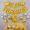 27 pezzi Set Eid Mubarak Palloncini Palloncino in lattice di elio Anniversario Decorazione per feste Globo Aid 211103207I