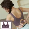 Traje de yoga Sujetador deportivo Mujeres Push Up Tops de entrenamiento para Fitness Alto Impacto Correr Gimnasio Inalámbrico Copa fija Ropa interior Tallas grandes